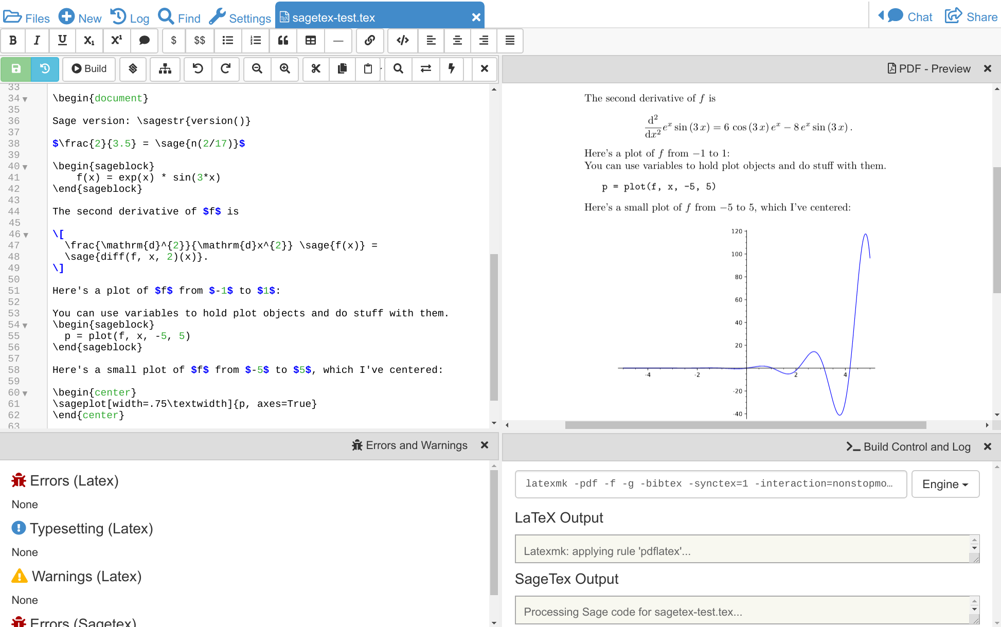 LaTeX Editor
